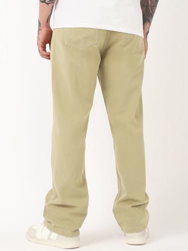 Image of Bewakoof Men's Baggy Fit Jeans