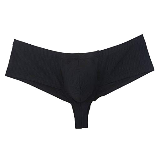 OROCOJUCO Men's Brazilain Bikini Brief Underwear Exotic Booty Short Half Cover Back Boxers2