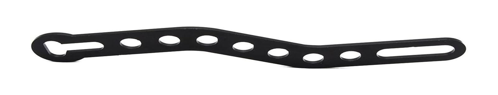 Tubo Intermedio Enlace Medio Escape Motocicleta para Soporte De Suspensión De Escape Retro Negro para Motocicleta Herramienta De Fijación De Tubo De Silenciador De Escape Universal