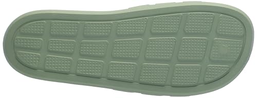 adidas Unisex-Adult Adilette Flow, Tent Green/Tent Green/Tent Green, 11