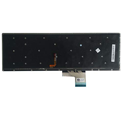 YUHUAI Laptop Replacement Spanish Keyboard Compatible for Lenovo Y50-70 Y50-70A Y50-70AM-IFI Backlight