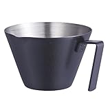 Messbecher | Edelstahl-Messbecher mit Griff | Professionelles...