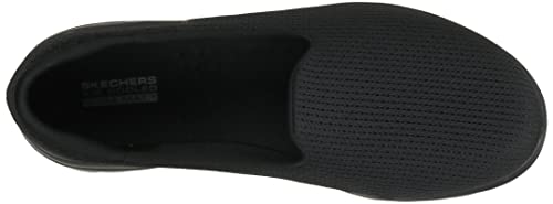 حذاء مشي اون ذا جو فليكس للنساء من سكيتشرز, أسود, 38 EU