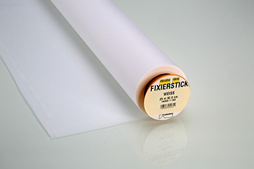 Vlieseline White Vilene 90Cm Fuse N Tear Embroidery Webbing - Per Metre