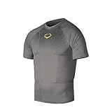 EvoShield Adult Performance Rib Shirt and Shields - Grey, Medium