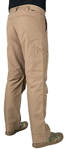 La Police Gear Men's Atlas Tactical Cargo Pants, Lightweight Stretch Tactical Pants For Men, Durable Ripstop Work Pants - Ranger Green - 32 X 32 #TOP1