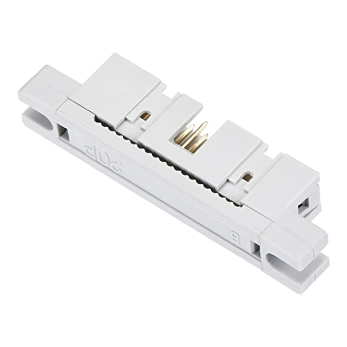 Tool parts 20P Dual Rows 2.54mm IDC Male Transition Plug for Flat Ribbon Cable - Pack Of 1