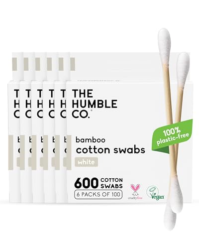 Cotons-tiges en bambou rigide et coton blanc haute absorption x600