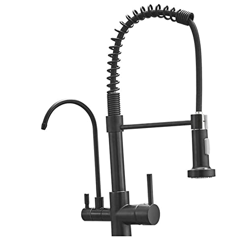 Grifo del fregadero de la cocina de 3 vías para llenar ollas y beber agua pura en casa