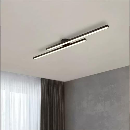 Plafón LED rectangular de 120cm para iluminar cocinas modernas 6