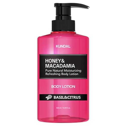 Kundal Honey & Macadamia Basil & Citrus Lotion corporelle 500 ml