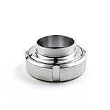 KACOME 25mm 38mm 51mm 63mm 76mm 102mm Sanitary Sight Glass Diopter Stainless Steel SS304 Circular Viewing Sight Glass(38mm)