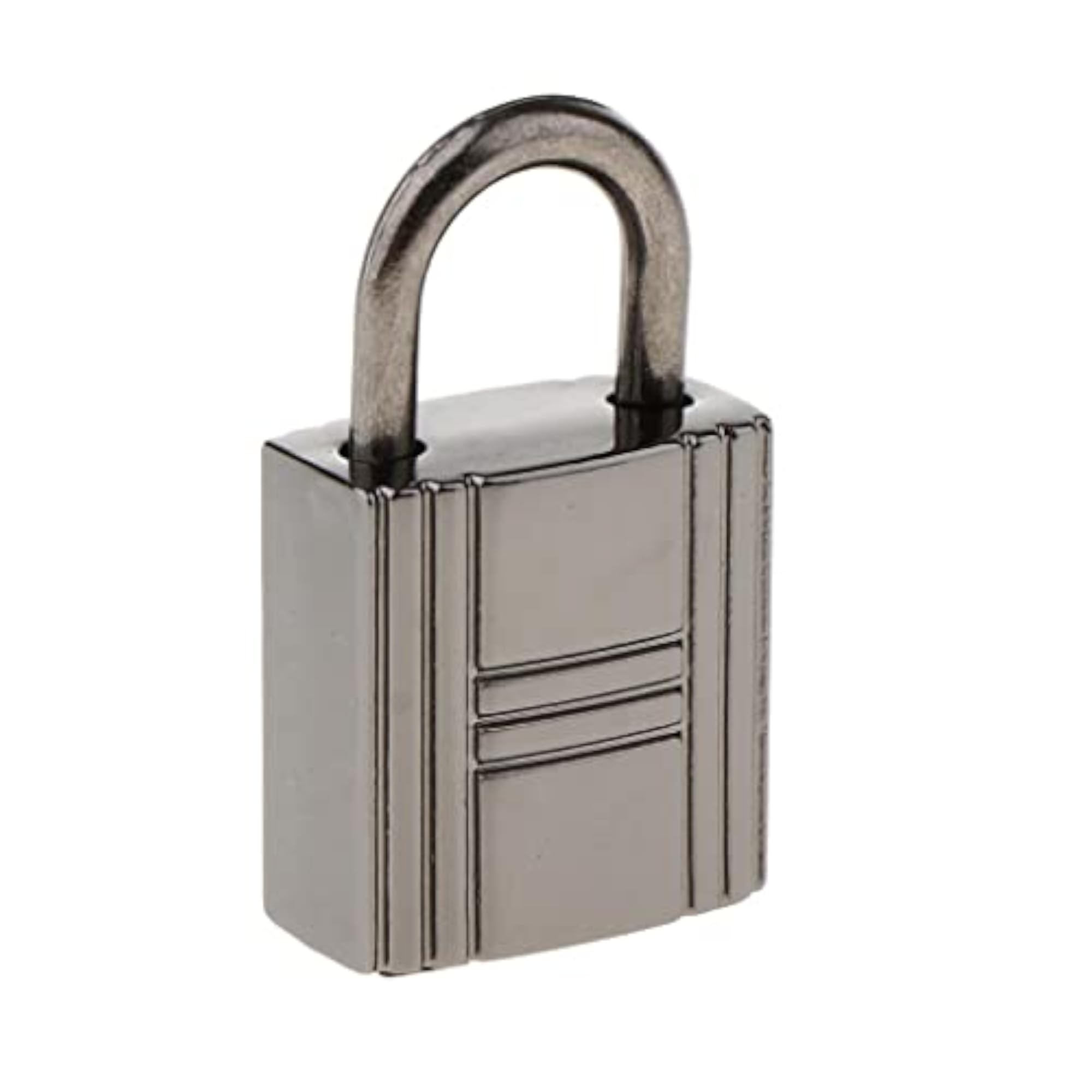 Cute Security Travel Lock with Key, Greyish Black