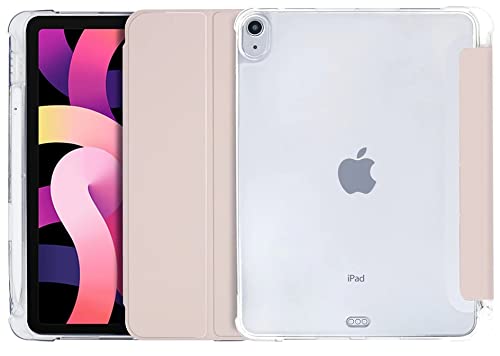 MOCA [Translucent Soft Air-Cushioned Back - Pencil Holder] Smart Flip Cover Case for iPad Mini 6 6th Gen 8.3 inch A2568 A2569 iPad Mini Case Cover (B09MH95Y6B) Amazon Price History, Amazon Price Tracker