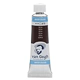 Tubo de 10 ml. Pintura para acuarela Van Gogh, color sepia, 10 ml