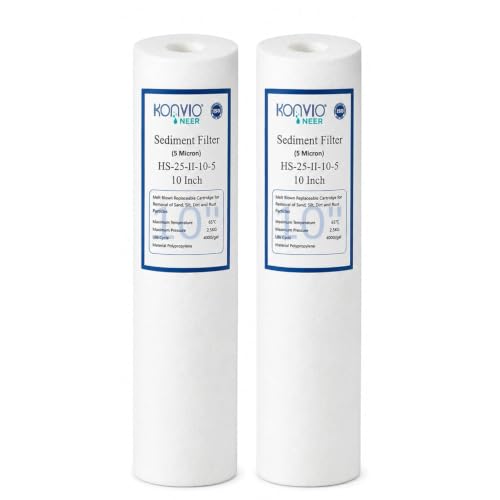 KONVIO NEER 10-Inch PP Spun Filter (2-Pack)