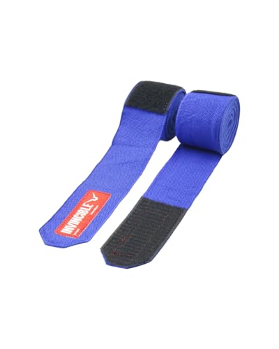 Image of Invincible Mexican Style Semi-Stretch Hand Wraps (Purple, 4.5 Meter)