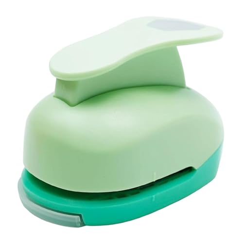 HHRJNUST ペーパーパンチ クラフト紙穴あけ ハンドメイドカード作成 スクラップブック装飾 ギフトタグ製作用パンチ 写真ペーパー対応 耐久性高い 片手操作可能 オフィス文具に適用, 六角形