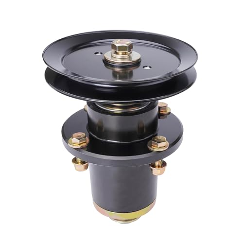 JYLEYJ 037-6015-50 Spindle Assembly Bad Boy with 033-6004-00 Pulley for 60 Inch ZT Elite 60 Maverick 60 747 cc Rebel 61 Rogue 61 Outlaw 61 Revolt Replace 037-6015-00 Badboy 60 61 Mower Deck Parts