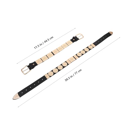 Vintage Belt: Adjustable Double Buckle Waist Belt For Cosplay Theme Parties - Chinese Style Waistband For Dresses Hanfu Renaissance Costumes2