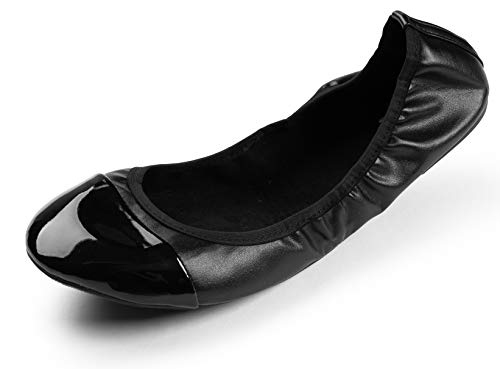Image of Foldable Flats for Women, Comfortable Ballet Shoes for Weddings & Travel