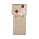 オカ(OKA) エトフ トイレットペーパーホルダーカバー ベージュ ( かわいい トイレ おしゃれ 可愛い 北欧 ストック収納付き )