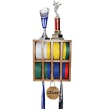 UpRise Designs Karate Belt Display Rack Personalized. Taekwondo Belt Display and Martial Arts Belt D