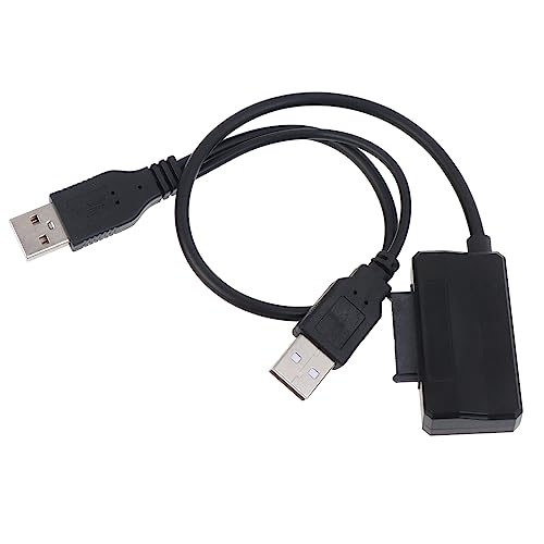 USB 2.0 Sata ケーブル Sata 13 ピン - USB-A アダプター USB 2.0 タイプ A から 13 ピン (7 + 6) Sata 変換コードノートブック CD-ROM CD-ROM/DVD-ROM 光ディスクドライブケーブル USB 2.0 から 6 + 7 13 ピンケーブルとのサムネイル