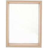 Garneck Marco de Flores Secas para Fotos Soporte Versátil de Madera y Pvc, Marco Flotante Ligero y Elegante para Decoración Floral en Mesa o Pared
