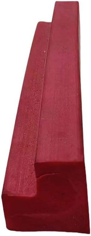 Tira de goma roja 10 m para mesa de billar cojines protección de bordes