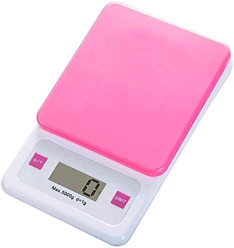 Electronic Scales 1g/5kg High Precision Kitchen Mini Portable Jewelry Scale Slim with LCD Display