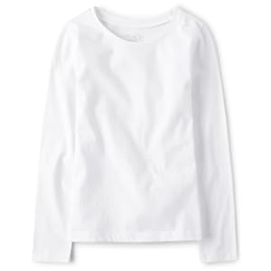 The Children’s Place Camiseta básica de manga corta para niñas