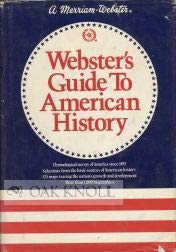 Hardcover Webster's Guide to American History Book