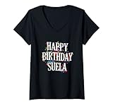 Photo Gallery donna happy birthday suela first name girls colorful bday maglietta con collo a v Photo Gallery donna happy birthday suela first name girls colorful bday maglietta con collo a v