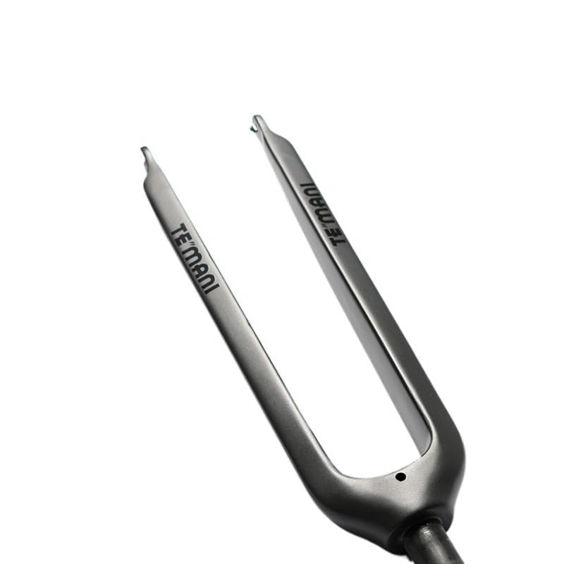 Fourche avant rigide VTT carbone 27.5 et 29 pouces gris argent
