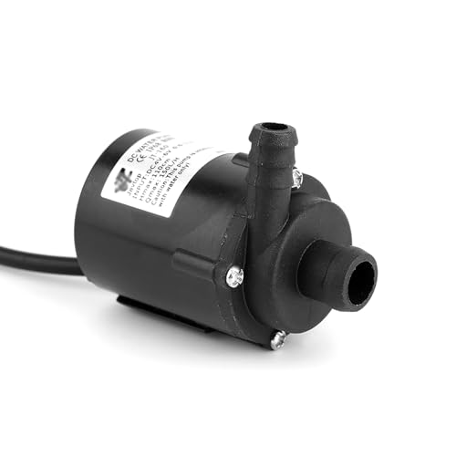 Dioche Cold & Colder 6V 150L/H Miniatur-Bürstenlose Tauchwasserpumpe mit USB-Motor Kühlpumpe – Hocheffiziente Wasserpumpe Geeignet für Computer und Aquarien.