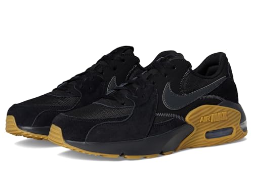 Nike Men's Air Max Excee Black/Anthracite/Gum Light Brown 13 Medium
