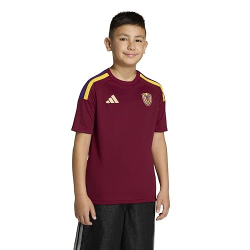 adidas Unisex-Kids Venezuela 26 Home Fan Jersey Team Collegiate Burgundy Large