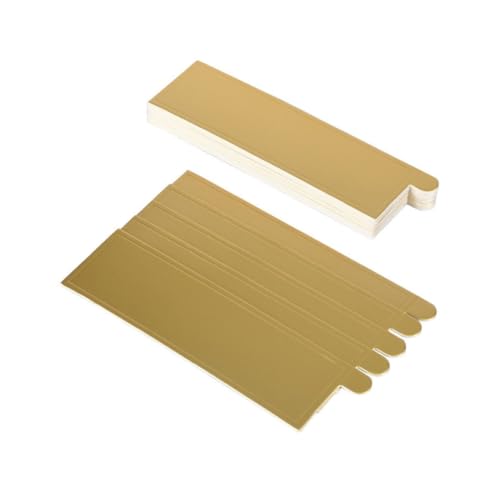 SOLUSTRE Set of 100 Cake Bottom Boards Rectangular Cake Supports Decorative Cardboard for Biscuits