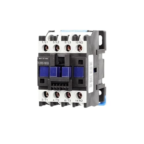 Contacteur AC 18A triphasé CJX2-1810 24V inverseur de source et relais de puissance rail