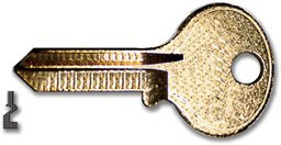 Hl2/Bo1 Key Blanks For Bommer - 50/Bx