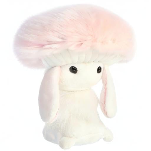Aurora(r) Vibrant Spring Fungi Friends(tm) Stuffed Animal - Decorative Companion - Endless Fun - Pink 6 Inches - Image 5