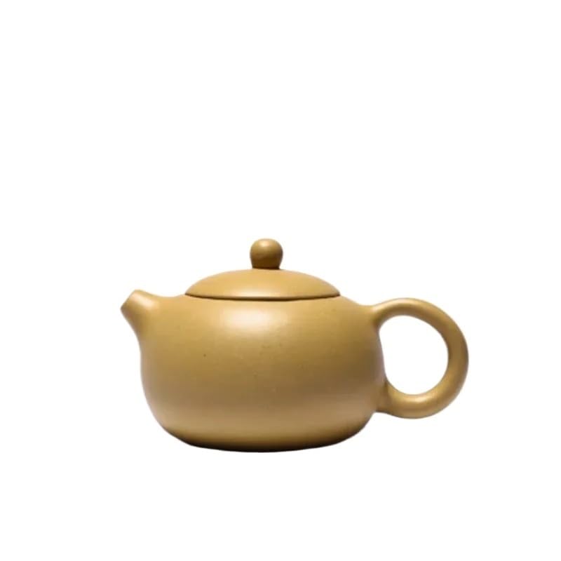 Czajnik do herbaty, ręcznie robiony, fioletowy gliniany dzbanek do herbaty, filtr z otworem kulistym, 200 ml, akcesoria do ceremonii herbacianej, herbata sypana, wielofunkcyjna ceramika do zaparzacz