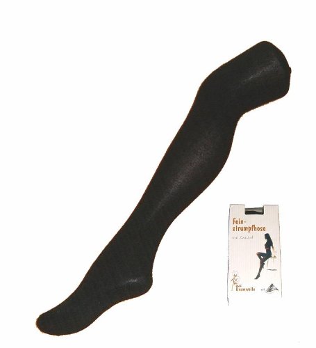 "Strümpfe für alle®" Strumpfhose aus Baumwolle 110 DEN grau meliert 44-46 Cover