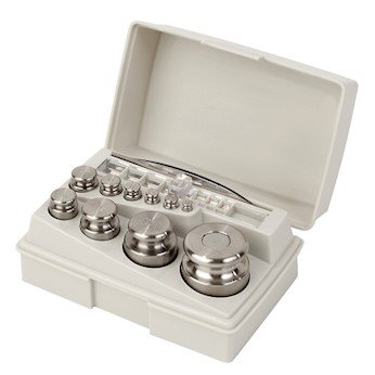 Troemner Class 7 200g-10 mg, Economical S.S. Class 7 Weight Set with Traceable Certificate