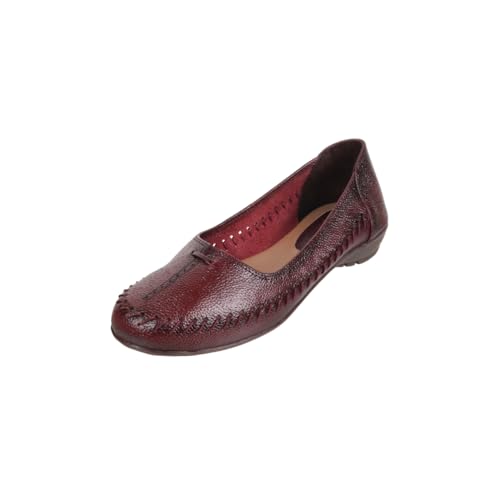 Image of Mochi Women Sythetic Leather Laser-Cut Casual Shoes