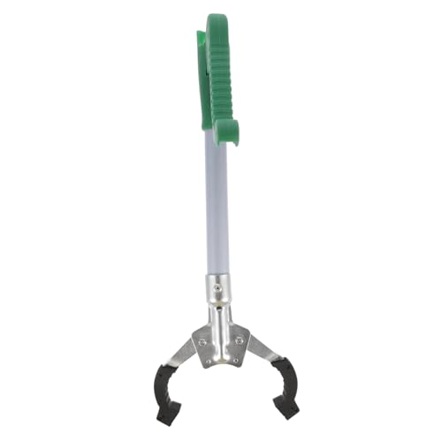 NAMOARLY 1pc Trash Can Garbage Folding Litter Picker Tool Trash Claw Grabber Reacher Grabber Stick Foldable Reach Grabber Sturdy Garbage Clamp Handled Reacher Trash Picker Metal