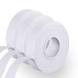 3 Rolls Zinc Oxide Tape - Breathable Fabric...
