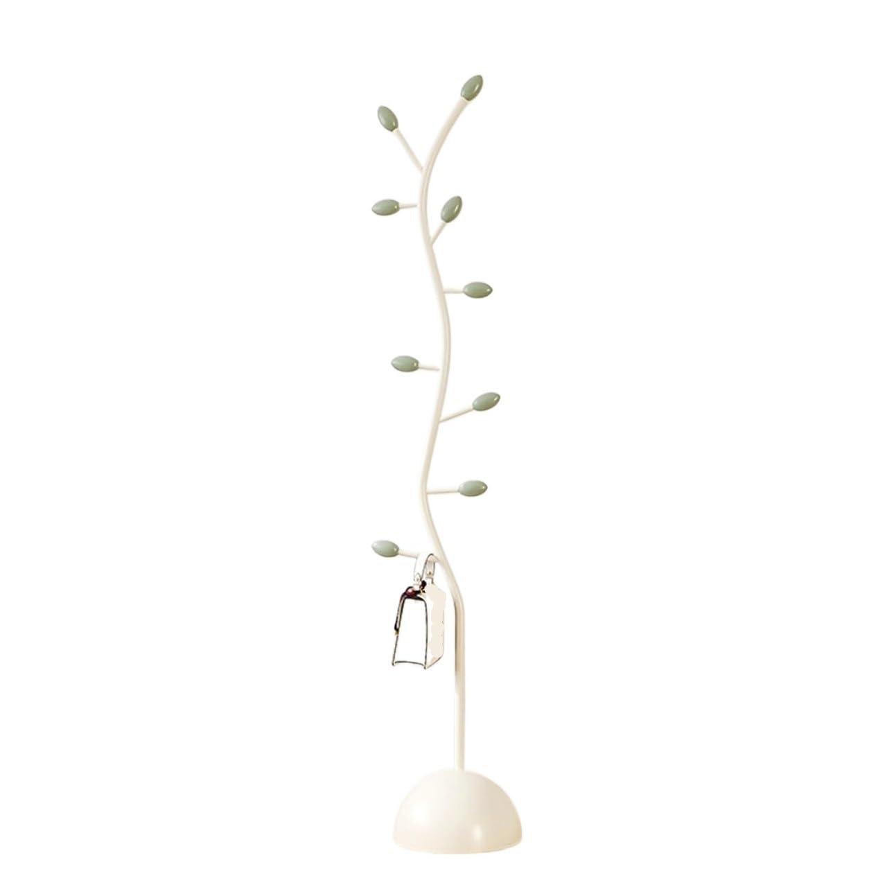 Zyyanshop White Coat Rack Tree Standing Coat Rack Entryway Tree With Hooks