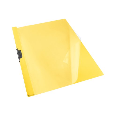 ESSELTE VIVIDA ClipFile Standard PVC - Capacità 30 fogli - Giallo VIVIDA - 563740